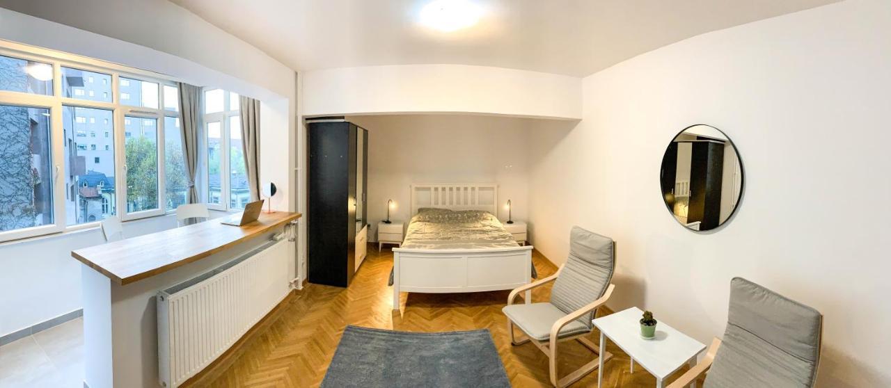 Luterana Studio Apartment Bukareszt Zewnętrze zdjęcie